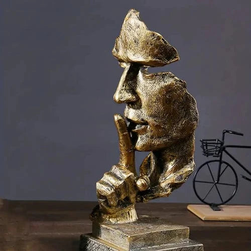 Stille Mand Statue - Art Deco - Skulptur - Abstrakt Sculpture Statue Danmarkmode.dk