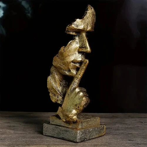 Stille Mand Statue - Art Deco - Skulptur - Abstrakt Sculpture Statue Danmarkmode.dk