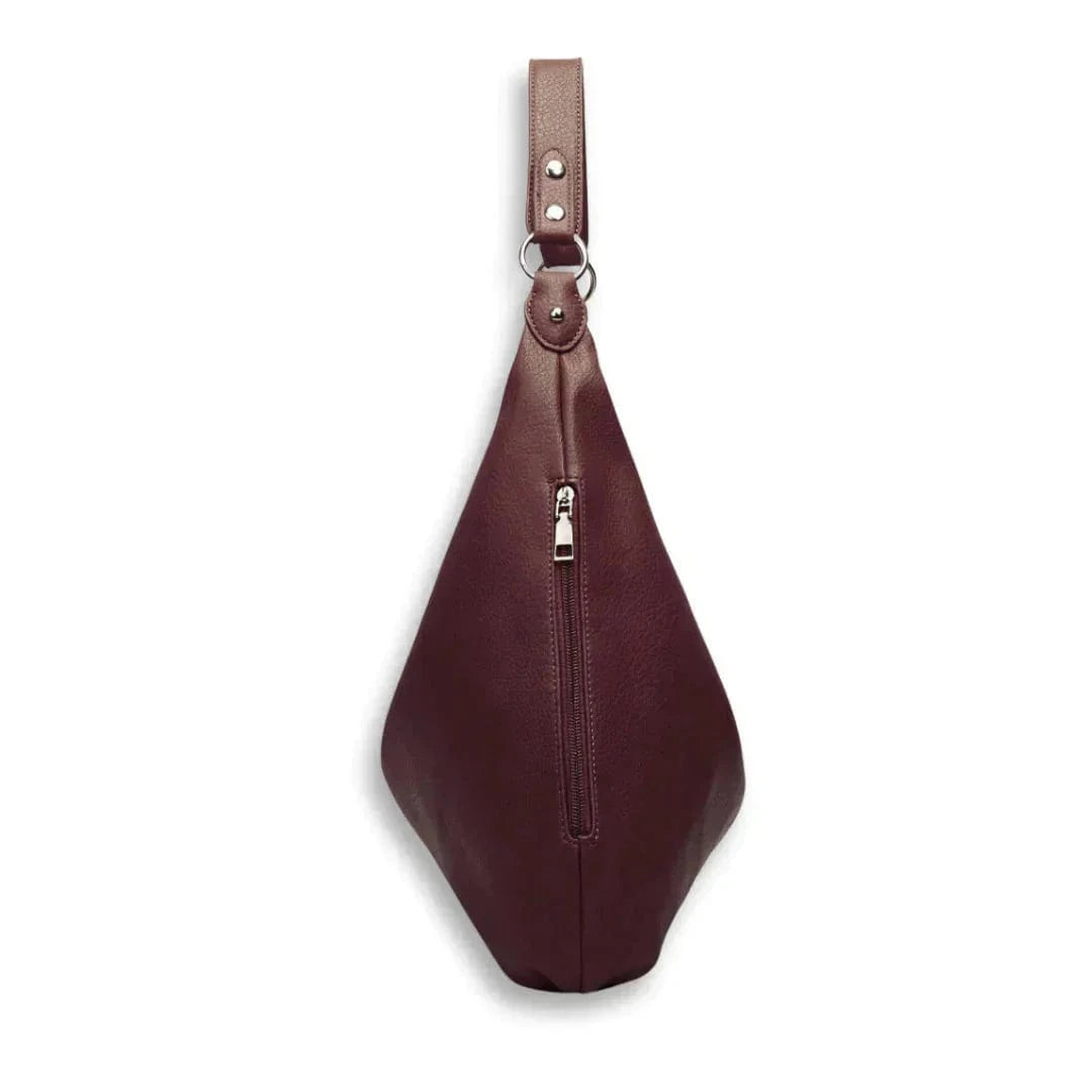 Stor Hobo Skuldertaske til Dame - En Rem, Læder, Tidløs Stil, Flere Farver Shoulder Bag Danmarkmode.dk