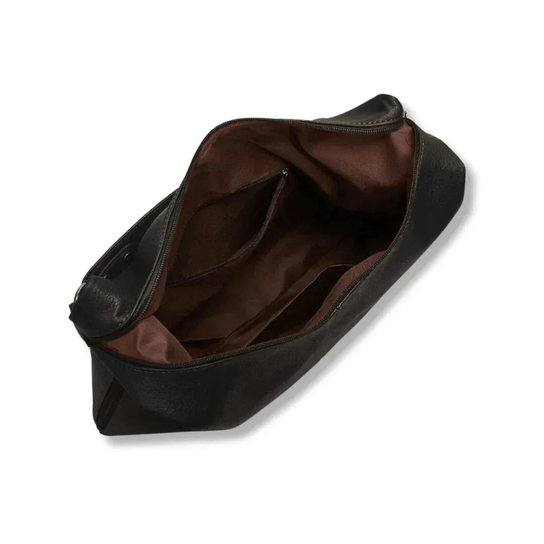 Stor Hobo Skuldertaske til Dame - En Rem, Læder, Tidløs Stil, Flere Farver Shoulder Bag Danmarkmode.dk
