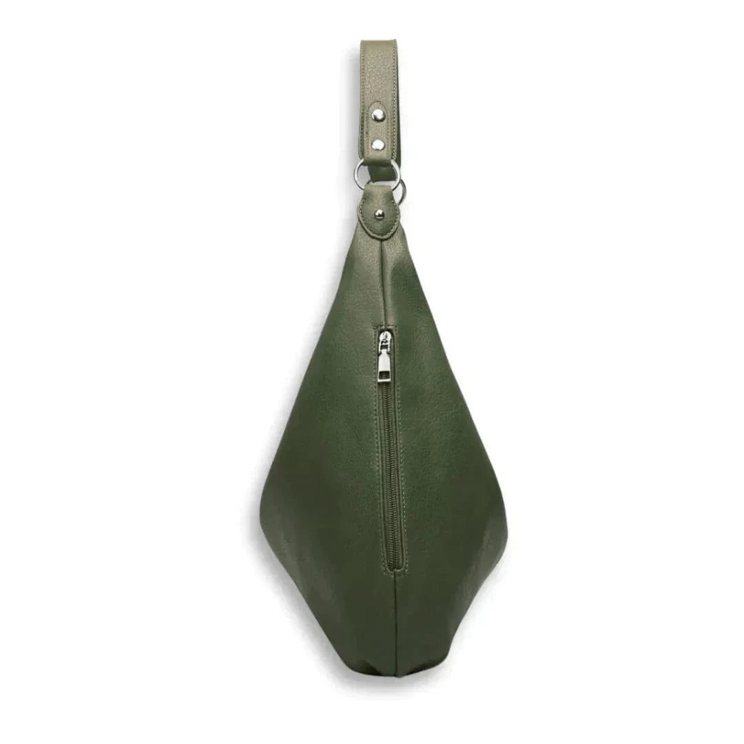 Stor Hobo Skuldertaske til Dame - En Rem, Læder, Tidløs Stil, Flere Farver Shoulder Bag Danmarkmode.dk