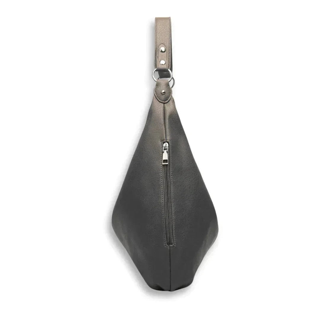 Stor Hobo Skuldertaske til Dame - En Rem, Læder, Tidløs Stil, Flere Farver Shoulder Bag Danmarkmode.dk