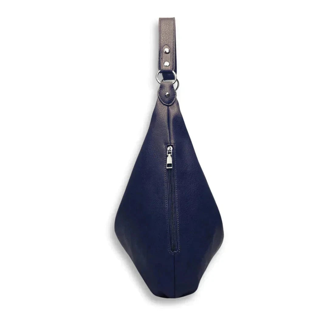 Stor Hobo Skuldertaske til Dame - En Rem, Læder, Tidløs Stil, Flere Farver Shoulder Bag Danmarkmode.dk