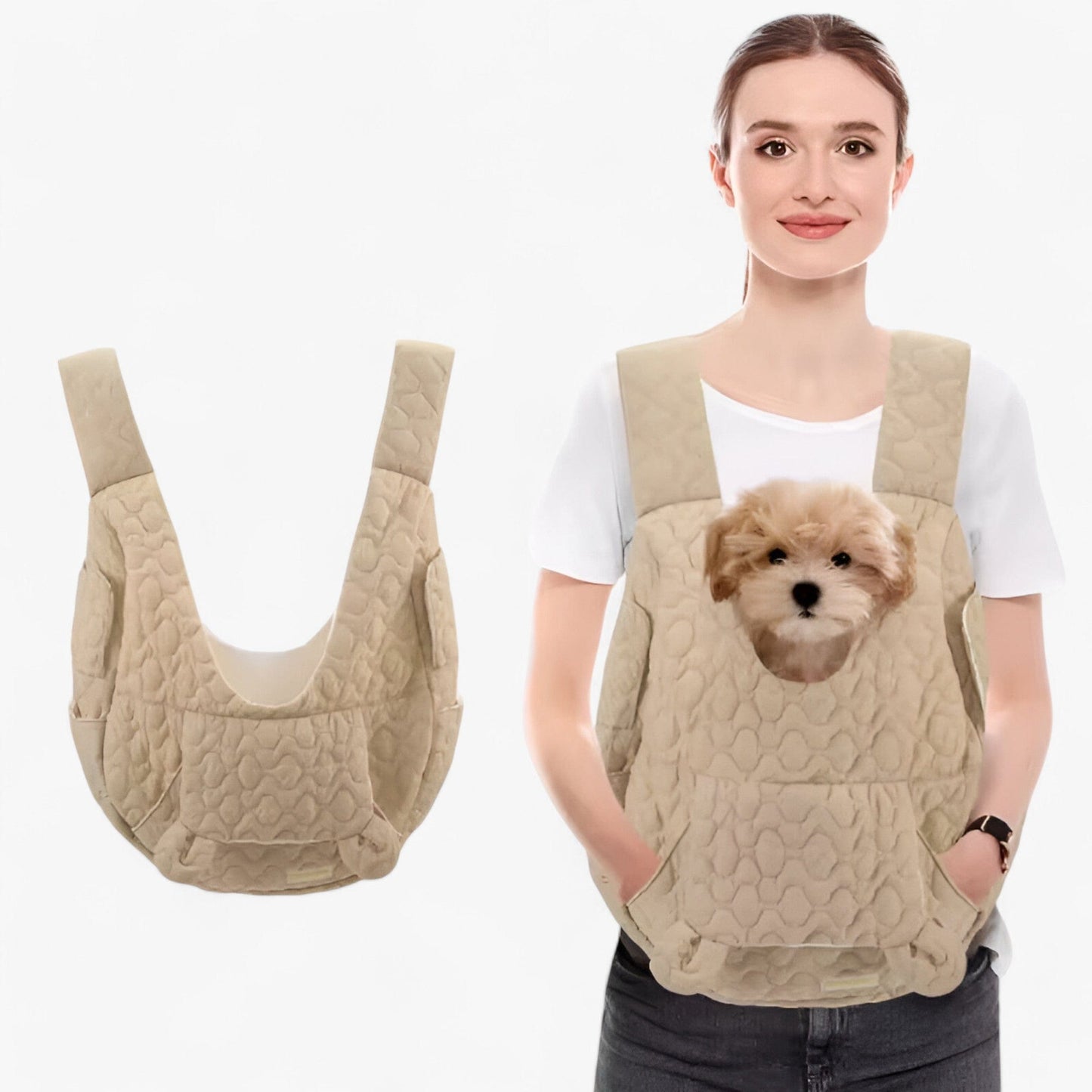Stor rejsetaske til kæledyr - komfortabel, vandtæt, vindtæt, ideel til hunde og katte - slidstærkt materiale, unisex-design Pet Carriers Danmarkmode.dk