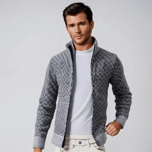 Sweater Herre - Stand-up Krave - Trøjer Til Mænd - Varm Trøje Sweaters Danmarkmode.dk