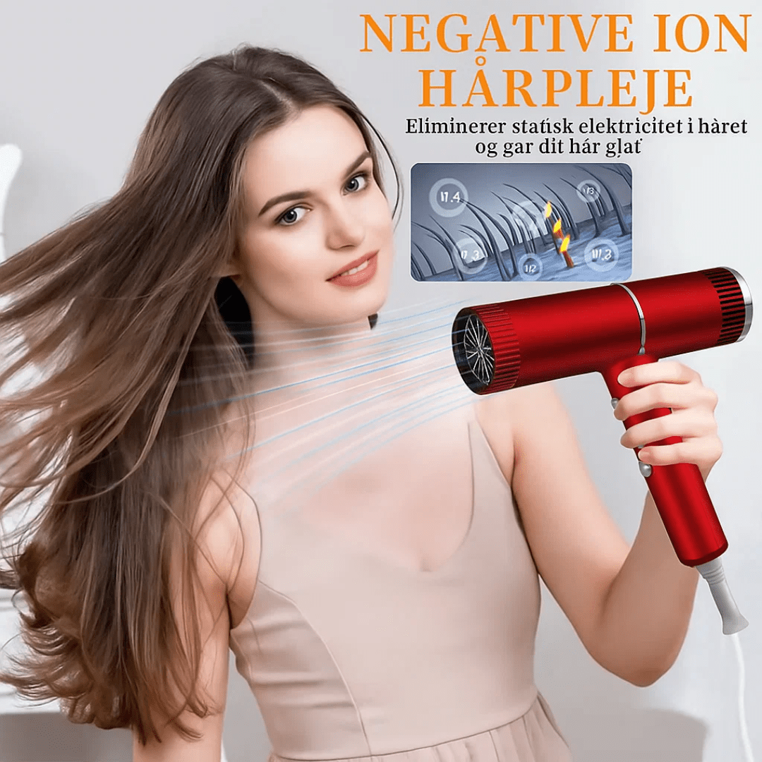 SwiftDry – Magnetisk hårtørrer – Ultralet <500 g – 110.000 rpm – Ion-teknologi Hair Dryers Danmarkmode