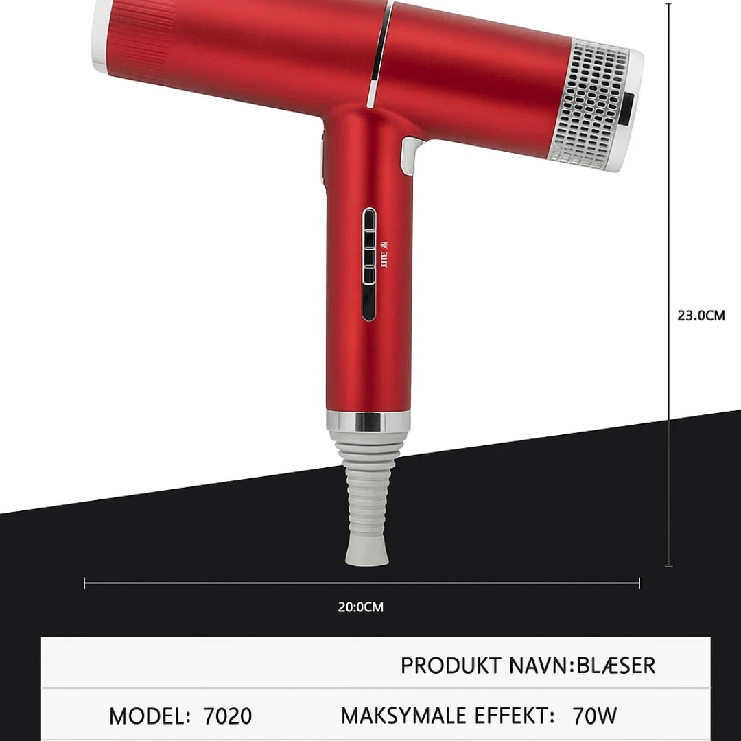SwiftDry – Magnetisk hårtørrer – Ultralet <500 g – 110.000 rpm – Ion-teknologi Hair Dryers Danmarkmode
