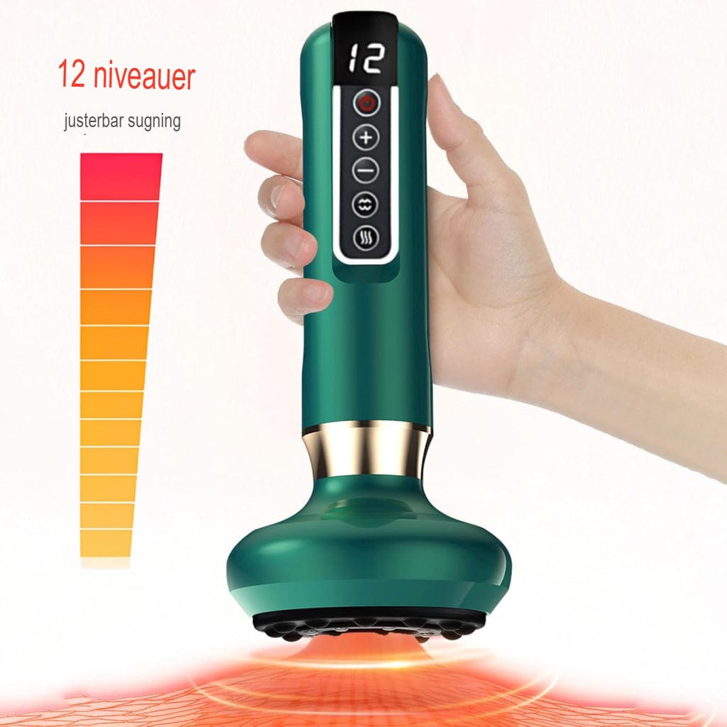 Trådløs Cellulite Elektrisk Massageapparat - Håndholdt - Cupping - Varme - Toning Electric Massagers Danmarkmode.dk