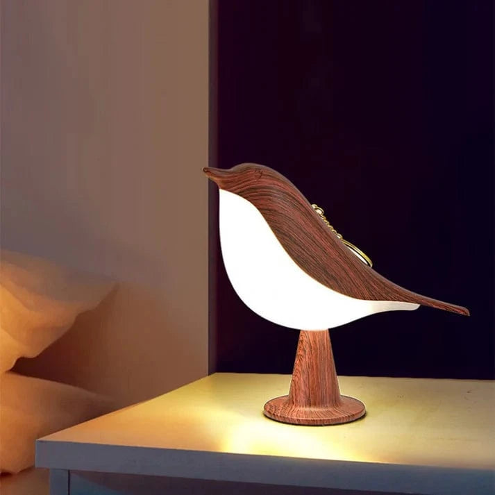 Trådløs Hummingbird LED Bordlampe - Dæmpbar - Genopladelig - ABS Table Lamp Danmarkmode.dk