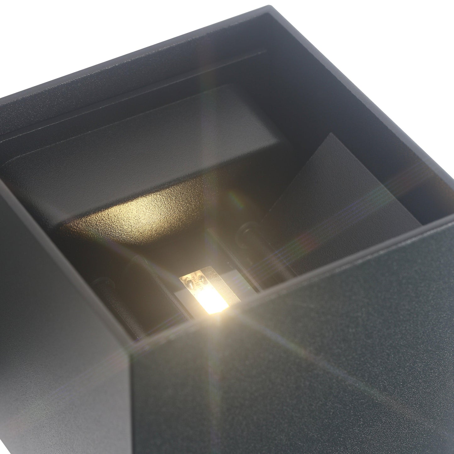 Trådløs LED Væglampe - Udendørs Lampe & Indendørs - Sort - Batteri Wall Light Fixtures Danmarkmode.dk