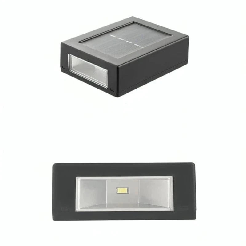 Trådløs Udendørs Solcellelamper - Væglamper - Vandtæt - 600mAh Litiumbatteri Wall Light Fixtures Danmarkmode.dk