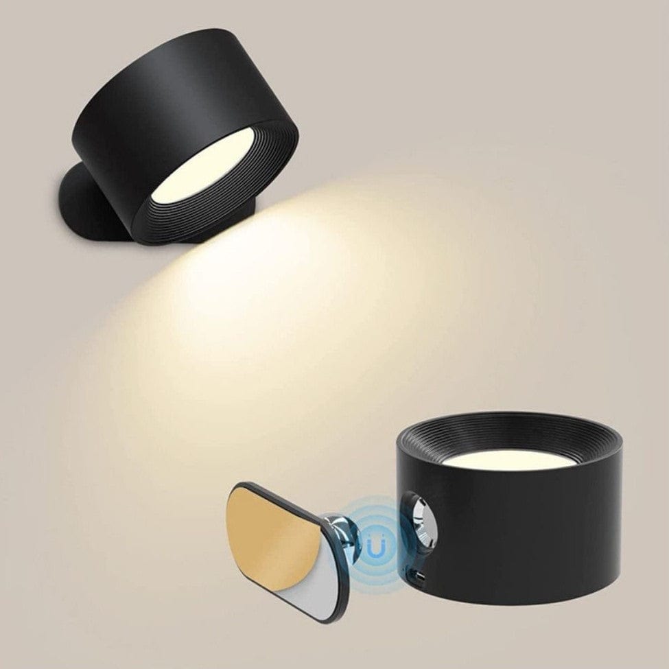 Trådløs Væglampe - Magnetisk LED Lampe - Indendørs Belysning Wall Lamp Danmarkmode.dk
