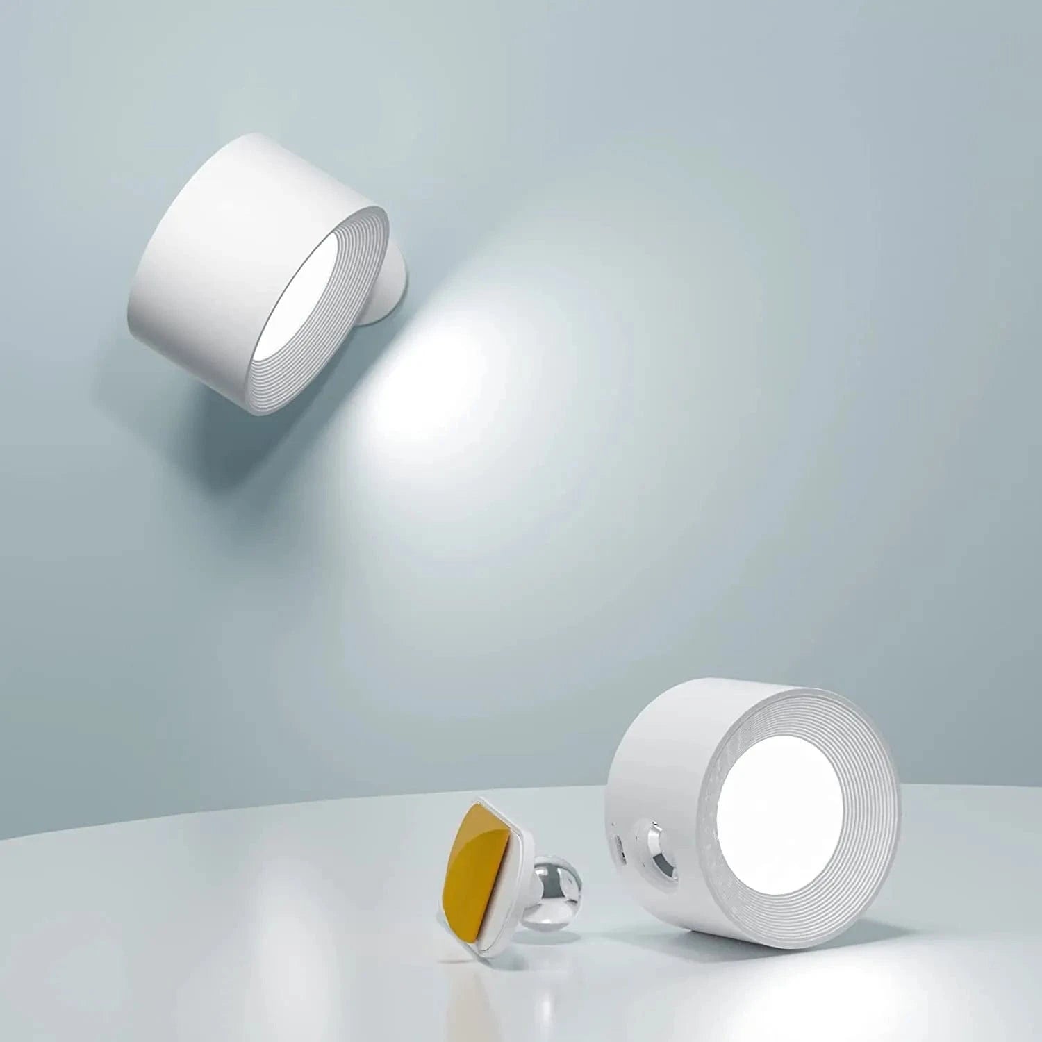 Trådløs Væglampe - Magnetisk LED Lampe - Indendørs Belysning Wall Lamp Danmarkmode.dk