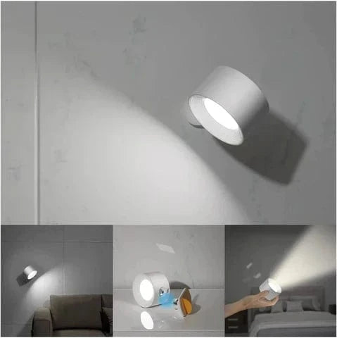 Trådløs Væglampe - Magnetisk LED Lampe - Indendørs Belysning Wall Lamp Danmarkmode.dk