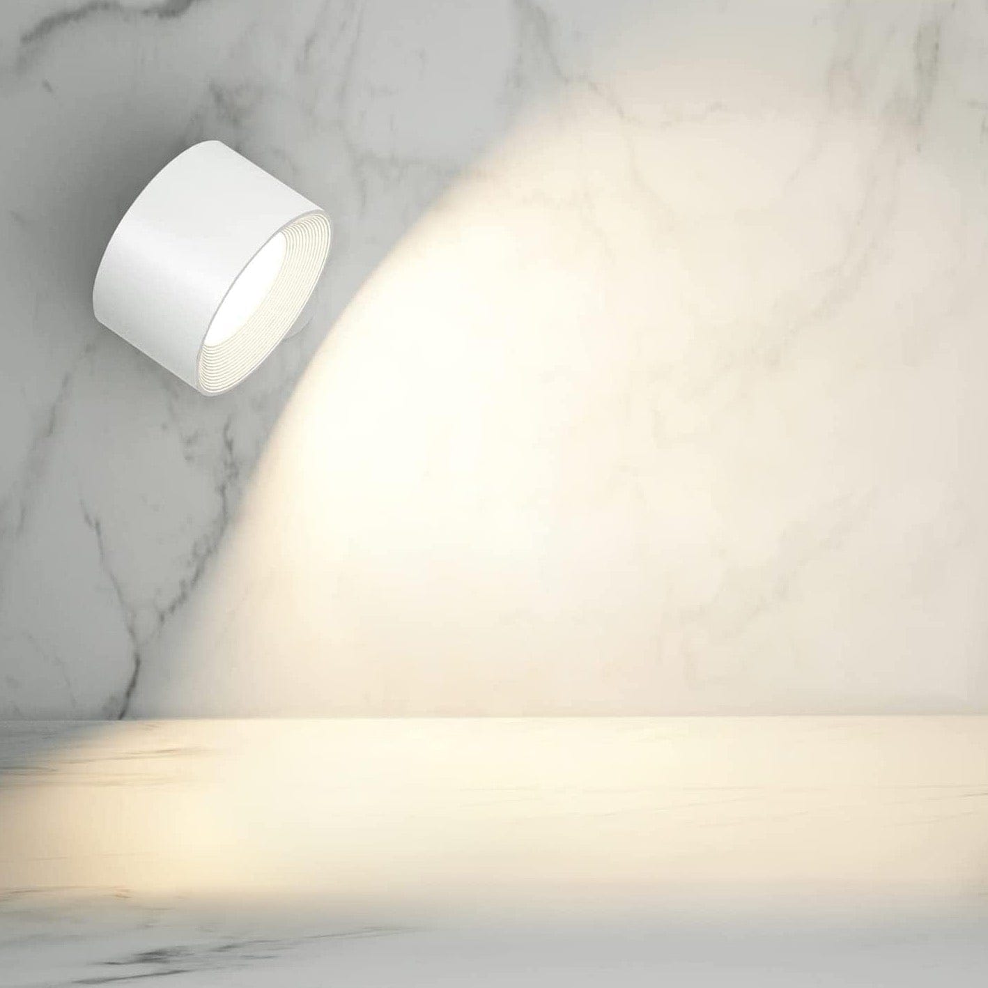 Trådløs Væglampe - Magnetisk LED Lampe - Indendørs Belysning Wall Lamp Danmarkmode.dk