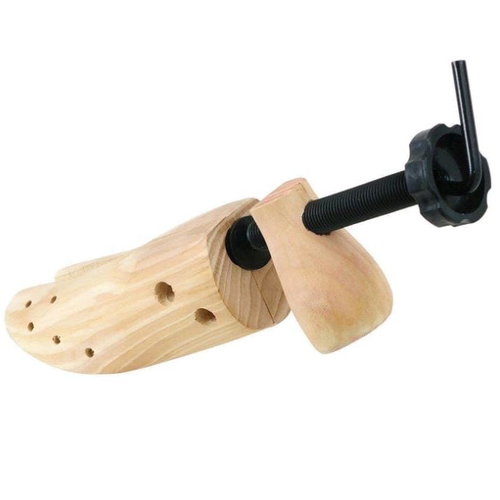 Træ Skosträckare - Justerbar - Holdbar - Skostrækker - Metalbeslag Shoe Trees Danmarkmode.dk