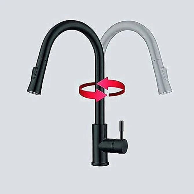 Træk Ned Smart Sensor Køkkenarmatur - Rustfrit Stål - Blandingsbatteri Kitchen Sink Faucets Danmarkmode.dk