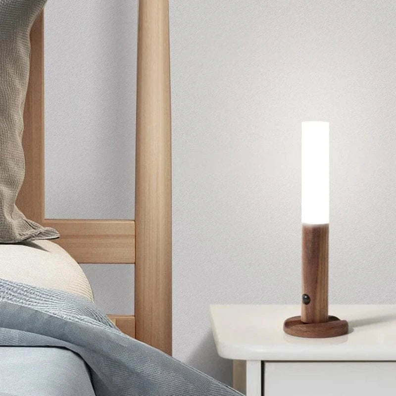 Træpind Genopladelig Væglampe - Aftagelig - Bevægelsessensor - Natlys Wall Light Fixtures Danmarkmode.dk