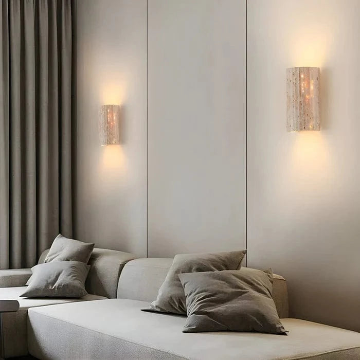 Travertin Sten Væglampe - Moderne - Boligindretning - LED Wall Light Fixtures Danmarkmode.dk
