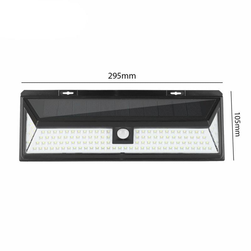 Udendørs Belysning Med Sensor - Solceller - 118 LED - Langvarig Batteri Landscape Pathway Lighting Danmarkmode.dk