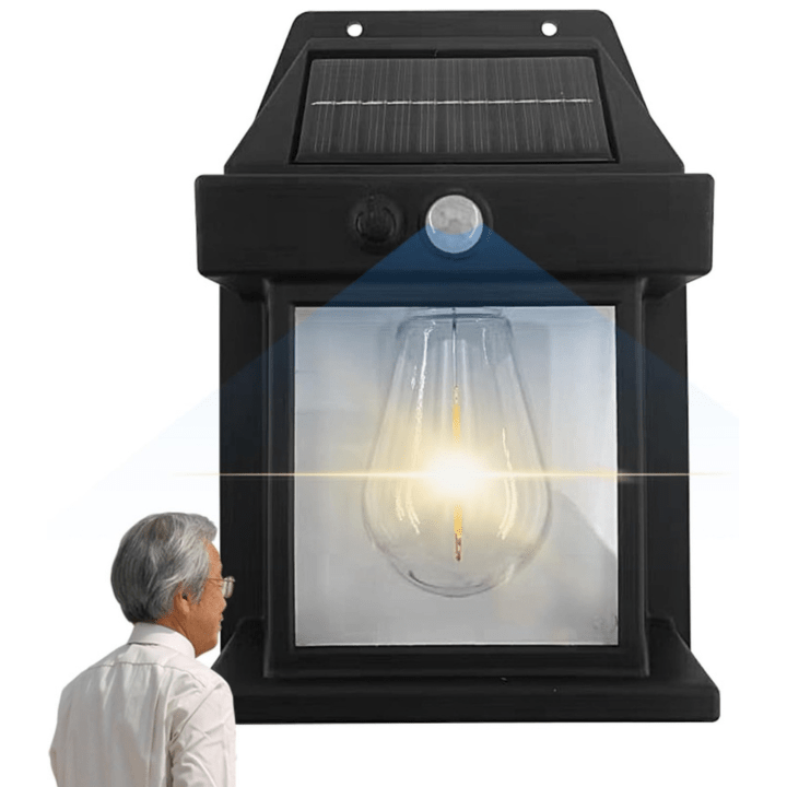 Udendørs Bevægelsessensor Væglampe - Havelamper - Vandtæt - Solcellelampe Wall Light Fixtures Danmarkmode.dk