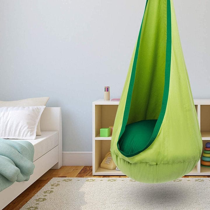 Udendørs Hængekøje til Børn 6+ – Eventyr Gyngen, Hyggehængekøje, Farverig, Holdbar, Sikker, Ideel til Have og Udendørs Leg Hammocks Danmarkmode.dk