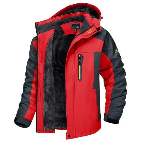 Udendørs Vandtæt Jakke til mænd - Let, åndbar, stilren, farve: Sort, størrelse: M-XXL, ideel til aktive udendørs aktiviteter Coats & Jackets Danmarkmode.dk