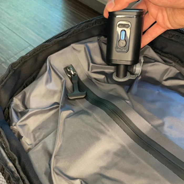 Udvidelig Vakuum Kompression Rygsæk - Vandtæt - Rejsetaske - Låsbar Backpacks Danmarkmode.dk