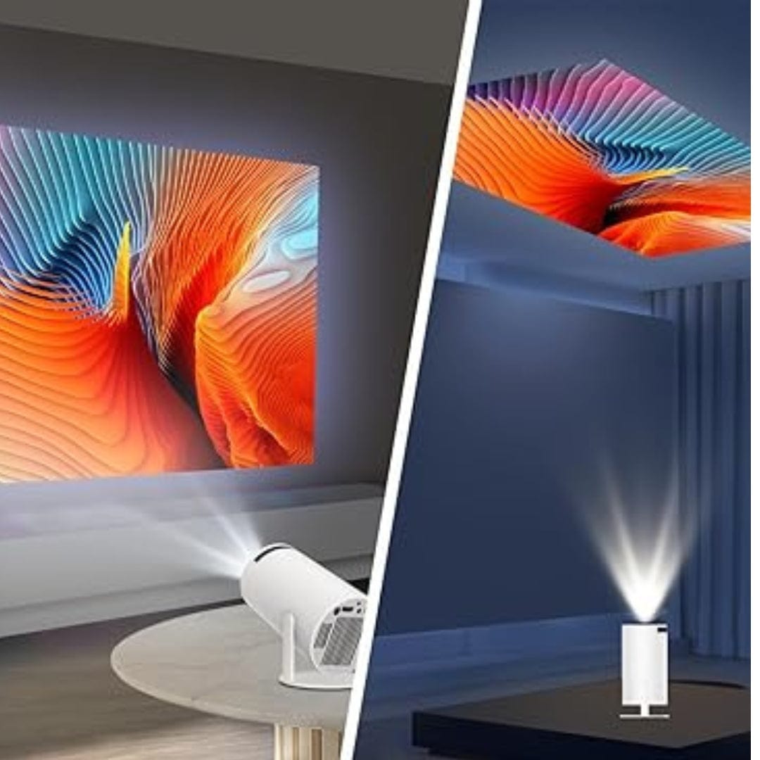 UltraScreen 4K Projektor – Intelligent, Seamless Connectivity, Film & Spil, Home Theater, High-Performance, RGB, Entertainment Projectors Danmarkmode.dk