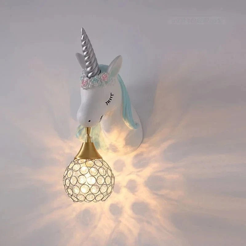 Unicorn Væglampe til børn - Værelsesindretning - Moderne - LED Wall Light Fixtures Danmarkmode.dk
