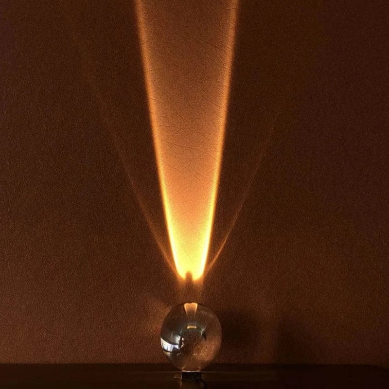 USB Strøm Krystaløje Bordlampe - Glas - E27 LED - 5W Table Lamps Danmarkmode.dk