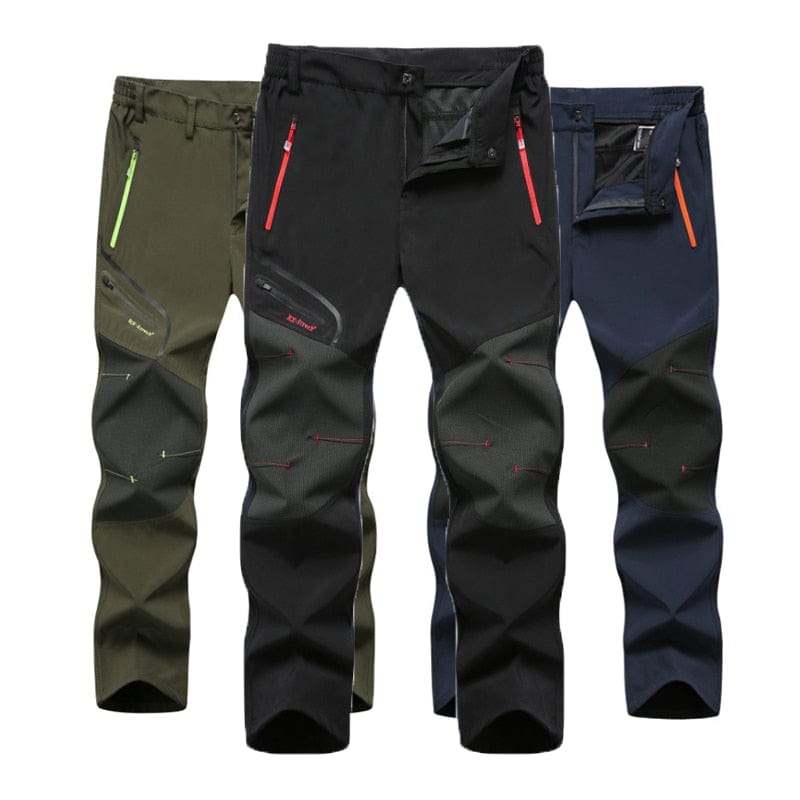Vandtætte Herre Udendørs Bukser - Quick Dry, Letvægts, Muligheder i Sort og Grøn, Ideelle til Hiking & Trekking Pants Danmarkmode.dk