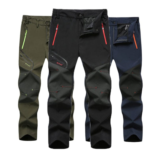 Vandtætte Herre Udendørs Bukser - Quick Dry, Letvægts, Muligheder i Sort og Grøn, Ideelle til Hiking & Trekking Pants Danmarkmode.dk