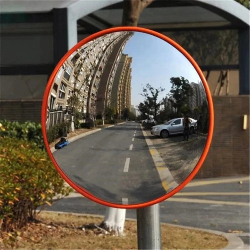 Vidvinkel Sikkerhed Konveks Spejl - Trafikspejl - Rund - 30cm Security Mirrors Danmarkmode.dk