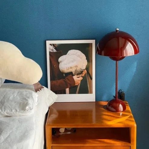 VP9 Flowerpot Bordlampe - Minimalistisk Metal Sidelampe - Trådløs - Dæmpbar Table Lamp Danmarkmode.dk