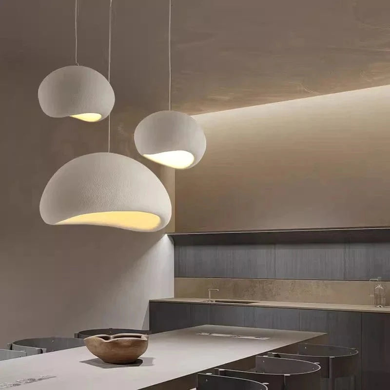Wabi Sabi Loftkrone Moderne LED Pendelleuchte | Modern Hanging Light, Metal, Industrial Style, 80cm, Home Lighting, Scandinavian Design Huis > Verlichting > Lampen > Hanglampen Danmarkmode