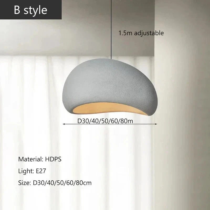 Wabi Sabi Loftkrone Moderne LED Pendelleuchte | Modern Hanging Light, Metal, Industrial Style, 80cm, Home Lighting, Scandinavian Design Huis > Verlichting > Lampen > Hanglampen Danmarkmode