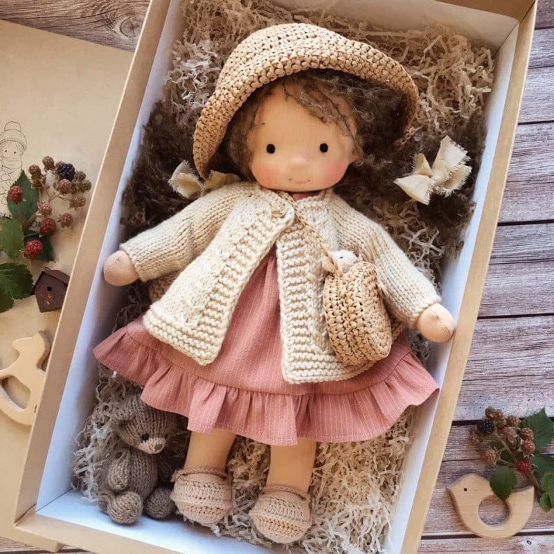 Waldorfdukke | Håndlavet Waldorfdukker | Fantasileg Dukker | Pædagogisk Legetøj til Børn Dolls Danmarkmode.dk