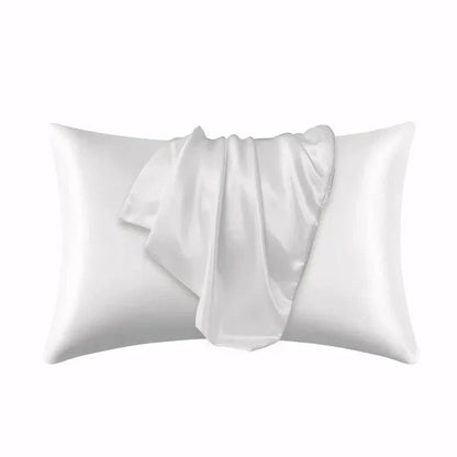 100% Ren Satin Pudebetræk - Rektangel - 2 Stk Pillowcases Danmarkmode.dk
