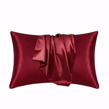 100% Ren Satin Pudebetræk - Rektangel - 2 Stk Pillowcases Danmarkmode.dk