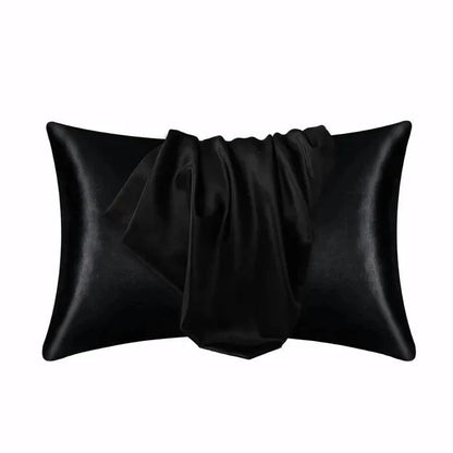 100% Ren Satin Pudebetræk - Rektangel - 2 Stk Pillowcases Danmarkmode.dk