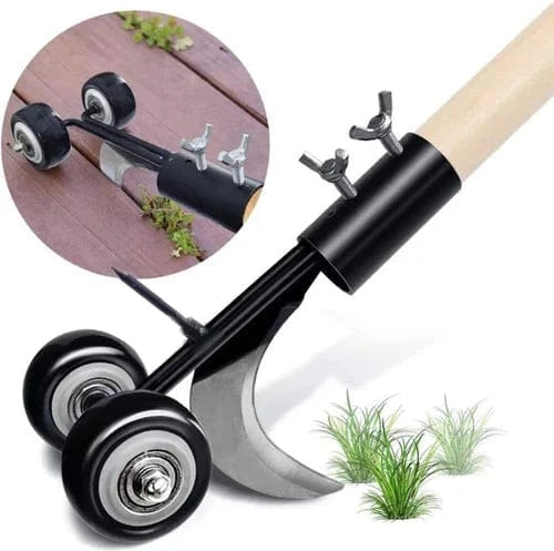 2-i-1 Terrasse Ukrudtsfjerner - Haveredskab - Aftrækker - Håndtag medfølger ikke Gardening Tools Danmarkmode.dk