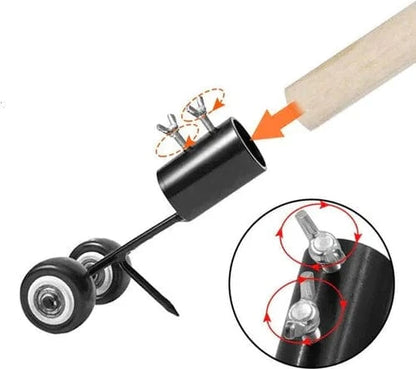 2-i-1 Terrasse Ukrudtsfjerner - Haveredskab - Aftrækker - Håndtag medfølger ikke Gardening Tools Danmarkmode.dk