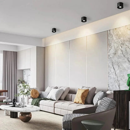 360° Drejelig Cylinder Form LED Spotlight - Downlight - Loftslampe - Dæmpbar
