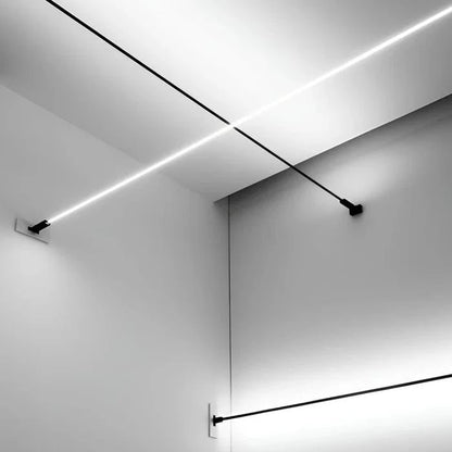 360° Drejelig Skyline Lineær LED Strip Lys - Moderne  - Vægdekoration - Akryl