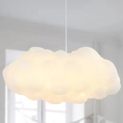 3D Cloud LED Pendel Lampe - Silke - Natlampe - Hængelampe Ceiling Light Fixtures Danmarkmode.dk