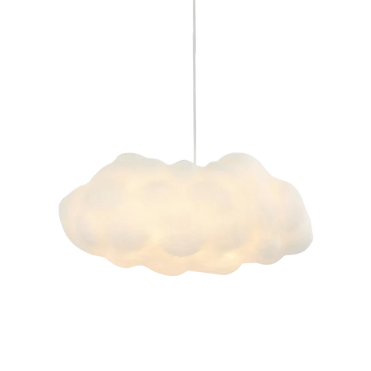 3D Cloud LED Pendel Lampe - Silke - Natlampe - Hængelampe Ceiling Light Fixtures Danmarkmode.dk