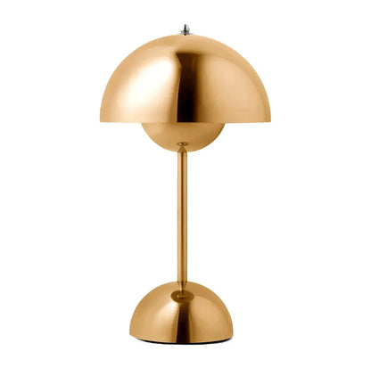 Blomsterkrukke Bærbar Bordlampe - Svamp - Trådløs - Moderne