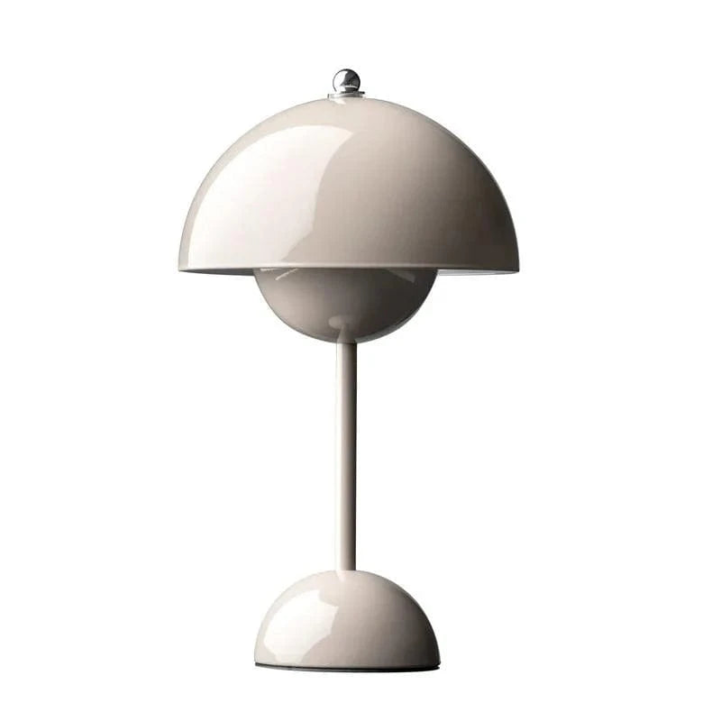 Blomsterkrukke Bærbar Bordlampe - Svamp - Trådløs - Moderne