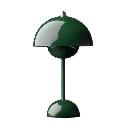 Blomsterkrukke Bærbar Bordlampe - Svamp - Trådløs - Moderne